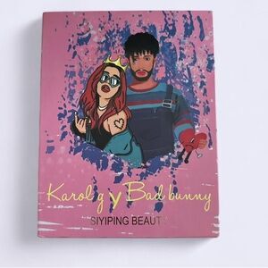 Karol G x Bad Bunny “Booklet” 117-Color Makeup Palette – Siyiping Beauty